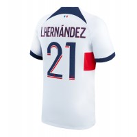 Paris Saint-Germain Lucas Hernandez #21 Gostujuci Dres 2023-24 Kratak Rukav